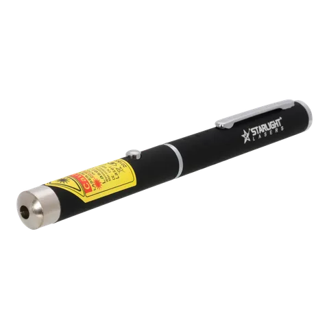 Pointeur laser rouge stylo M1 vu de profil