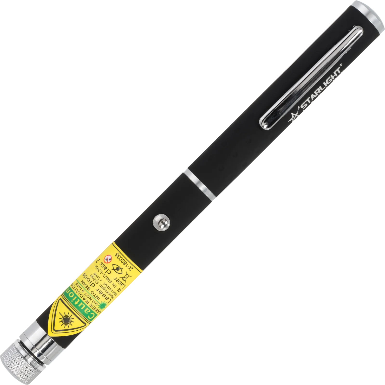 Pointeur laser vert X2 avec embout à motifs, stylo à piles
