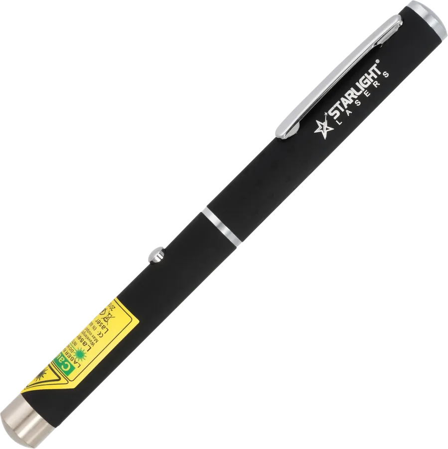 Stylo pointeur laser vert X1 à piles AAA avec clip