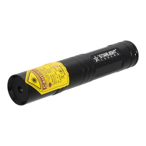 Pointeur laser violet compact rechargeable V2 Pro vu de profil